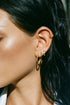 SMALL BAMBOO HOOP SILVER